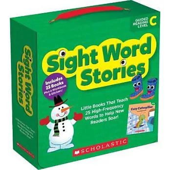 英文常用字25則小故事+ 線上音檔 (級數C)  Sight Word Stories: Level C : Fun Books That Teach 25 Sight Words to Help New Readers Soar