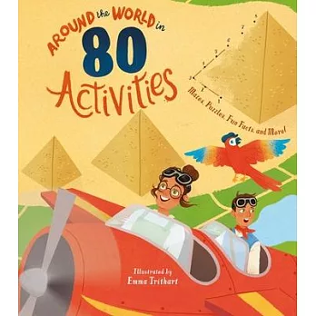 Around the World in 80 Activities: Mazes, Puzzles, Fun Facts, and More!