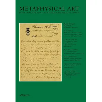 Metaphysical Art: The de Chirico Journal N° 21/22