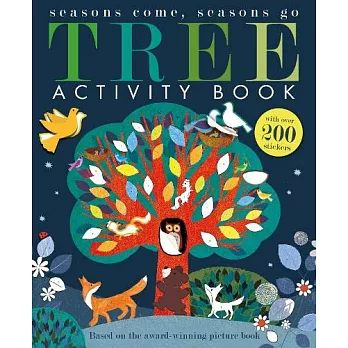 大自然貼紙遊戲書（超過200張絕美貼紙）Tree: Activity Book