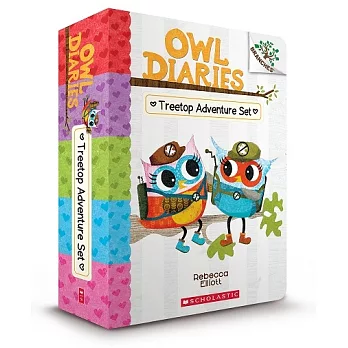 小貓頭鷹日記全彩英文橋樑套書 (5冊書，附音檔）Owl Diaries Box Set