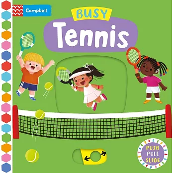 硬頁遊戲書Busy Tennis (附故事音檔)