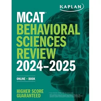MCAT Behavioral Sciences Review 2024-2025: Online + Book