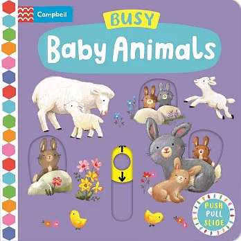 硬頁遊戲書Busy Baby Animals (附故事音檔)