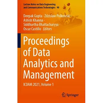 Proceedings of Data Analytics and Management: Icdam 2021, Volume 1