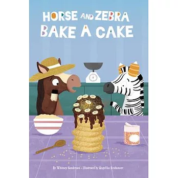 Horse and Zebra Bake a Cake