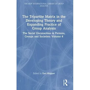 The Tripartite Matrix in the Developing Theory and Expanding Practice of Group Analysis: The Social Unconscious in Persons, Groups and Societies: Volu