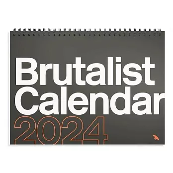 Brutalist Calendar 2024