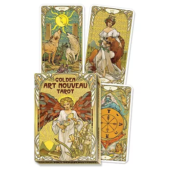 Golden Art Nouveau Grand Trumps