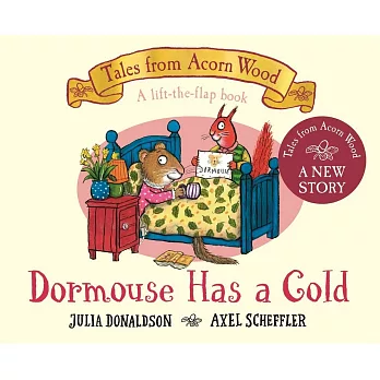 翻翻硬頁書Dormouse Has a Cold: A Lift-the-flap Story