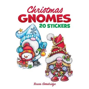 Christmas Gnomes: 20 Stickers