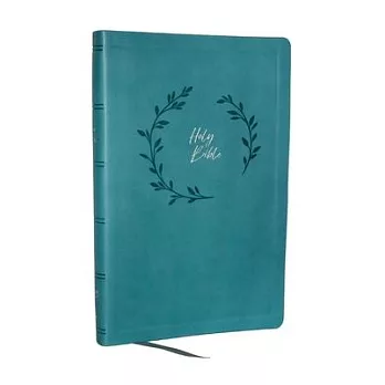 KJV Holy Bible, Value Ultra Thinline, Teal Leathersoft, Red Letter, Comfort Print