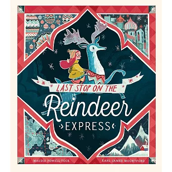 【鏤空設計】馴鹿特快車的最後一站 Last Stop on the Reindeer Express