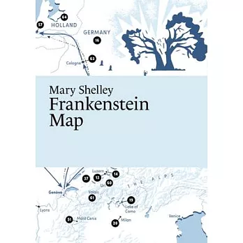Mary Shelley, Frankenstein Map