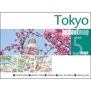 Tokyo Popout Map