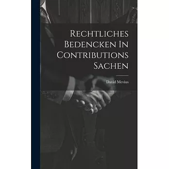 Rechtliches Bedencken In Contributions Sachen