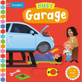 硬頁遊戲書Busy Garage (附故事音檔)