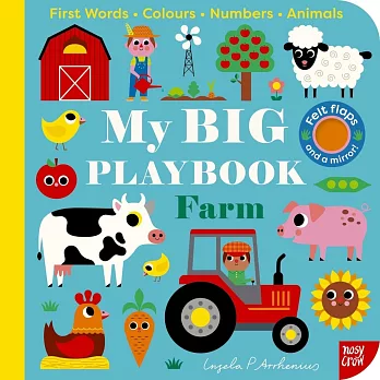 觸摸翻翻硬頁書My BIG Playbook: Farm（附鏡子+音檔）