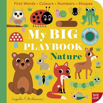 觸摸翻翻硬頁書My Big Playbook: Nature（附鏡子+音檔）