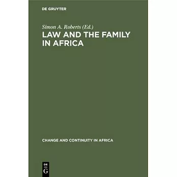 Law and the Family in Africa