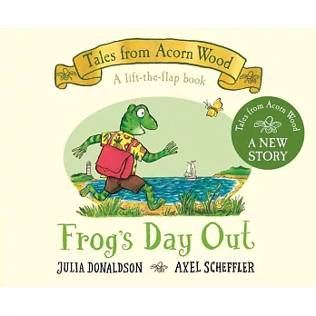 翻翻硬頁書Tales From Acorn Wood: Frog’s Day Out: A Lift-The-Flap Story