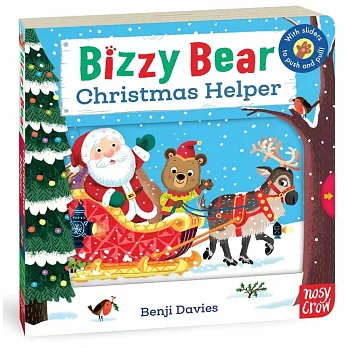 硬頁遊戲書Bizzy Bear: Christmas Helper(附故事音檔)