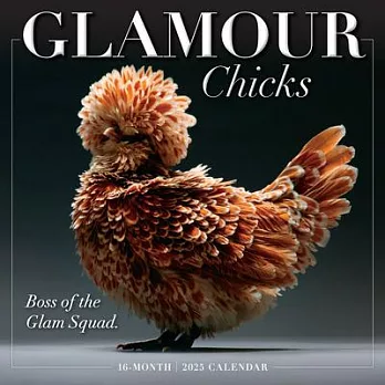 2025 Glamour Chicks Wall Calendar