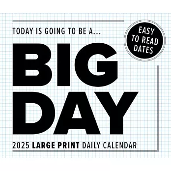 Big Day 2025 6.2 X 5.4 Box Calendar