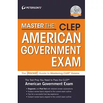 Master The(tm) Clep(c) American Government Exam