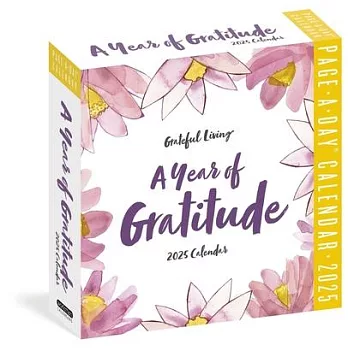 A Year of Gratitude Page-A-Day Calendar 2025