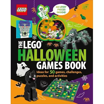 The LEGO Halloween Games Book: Ideas for 50 Games, Challenges, Puzzles, and Activities（附積木，7歲以上適讀）