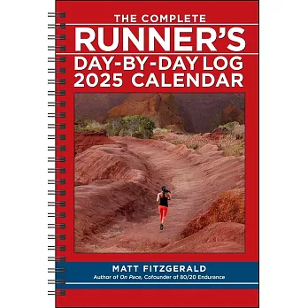 The Complete Runner’s Day-By-Day Log 12-Month 2025 Planner Calendar