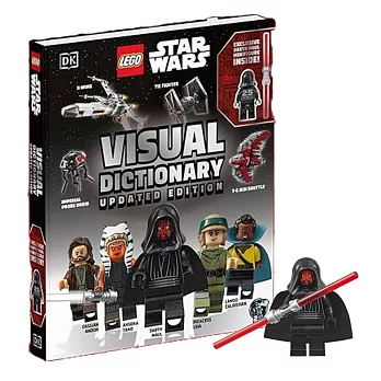 【獨家附贈達斯．魔樂高人偶】樂高星際大戰圖鑑（新版）LEGO Star Wars Visual Dictionary (New Ed.)