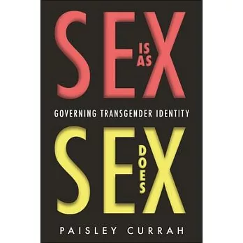 Sex Is as Sex Does: Governing Transgender Identity