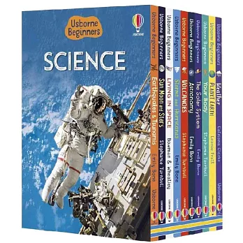 Usborne Beginners Boxset Science (10冊精裝，附書盒)