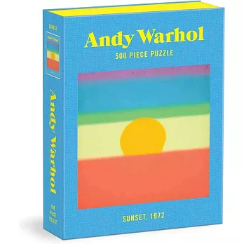Puz 500 Book Andy Warhol Sunset