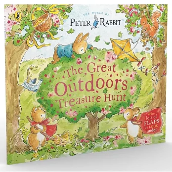 翻翻故事書：彼得兔戶外尋寶記Peter Rabbit: The Great Outdoors Treasure Hunt: A Lift-the-Flap Storybook