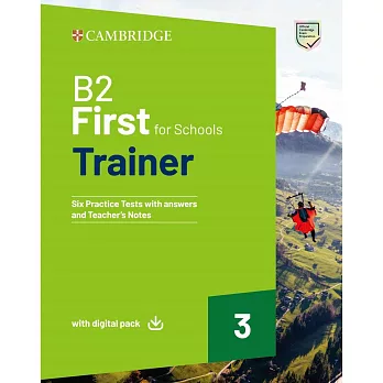 B2 First for Schools Trainer 3 Trainer with Answers with Digital Pack