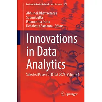 Innovations in Data Analytics: Selected Papers of Icida 2023, Volume 1