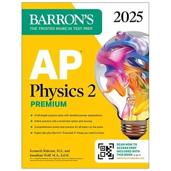 AP Physics 2 Premium, 2025: Prep Book with 4 Practice Tests + Comprehensive Review + Online Practice