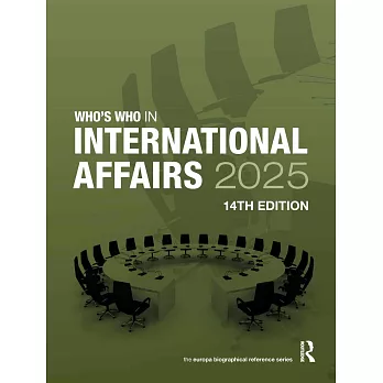 Who’s Who in International Affairs 2025