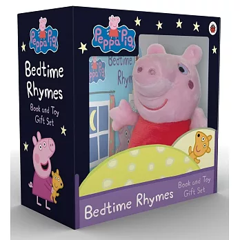 粉紅豬小妹睡前故事 + 玩偶禮物組Peppa Pig: Bedtime Rhymes Book and Toy Gift Set