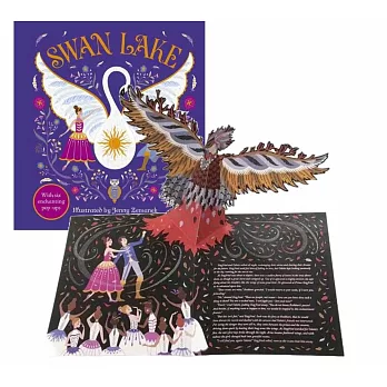 《天鵝湖》童話立體書 Swan Lake: An Enchanting Pop-up Classic (Gilded Fairytales)