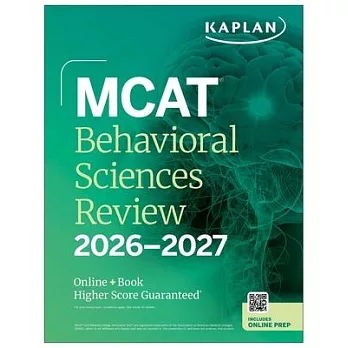 MCAT Behavioral Sciences Review 2026-2027: Online + Book