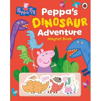 磁鐵遊戲書Peppa Pig: Peppa’s Dinosaur Adventure: Magnet Book