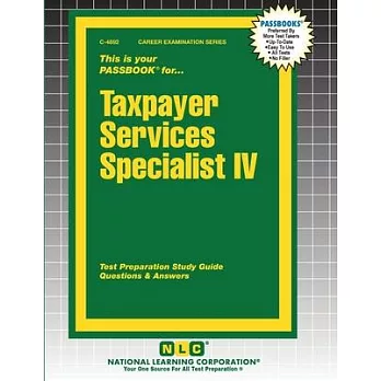 Taxpayer Services Specialist IV