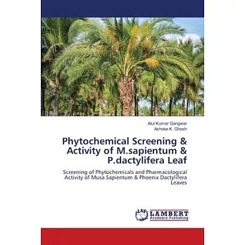 Phytochemical Screening & Activity of M.sapientum & P.dactylifera Leaf