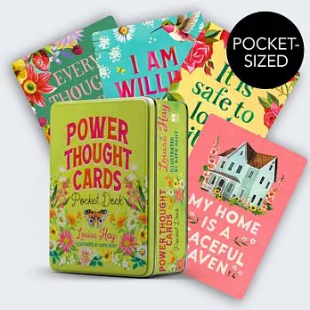 Power Thought Cards Pocket Deck: A 64-Card Affirmation Deck