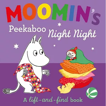 翻翻硬頁晚安故事書Moomin’s Peekaboo Night Night: A Lift-and-Find Book