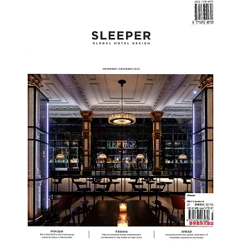SLEEPER 旅館設計裝潢 第69期 11-12月號 / 2016